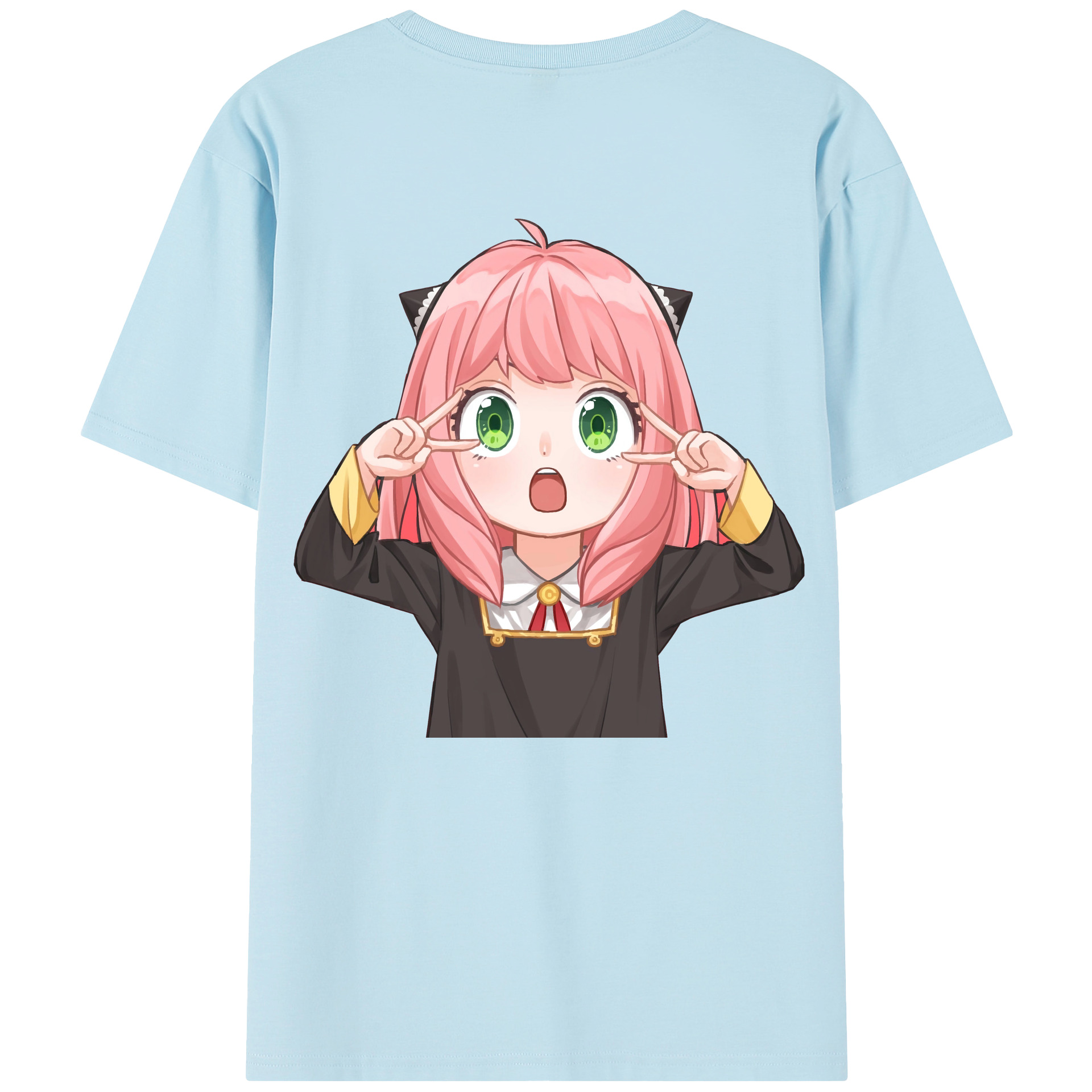 （画像用） SPY×FAMILY间谍家家酒 綿100％半袖Tシャツ（背面プリント）